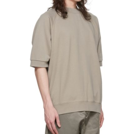 Essentials Taupe Sweatshirt Cotton